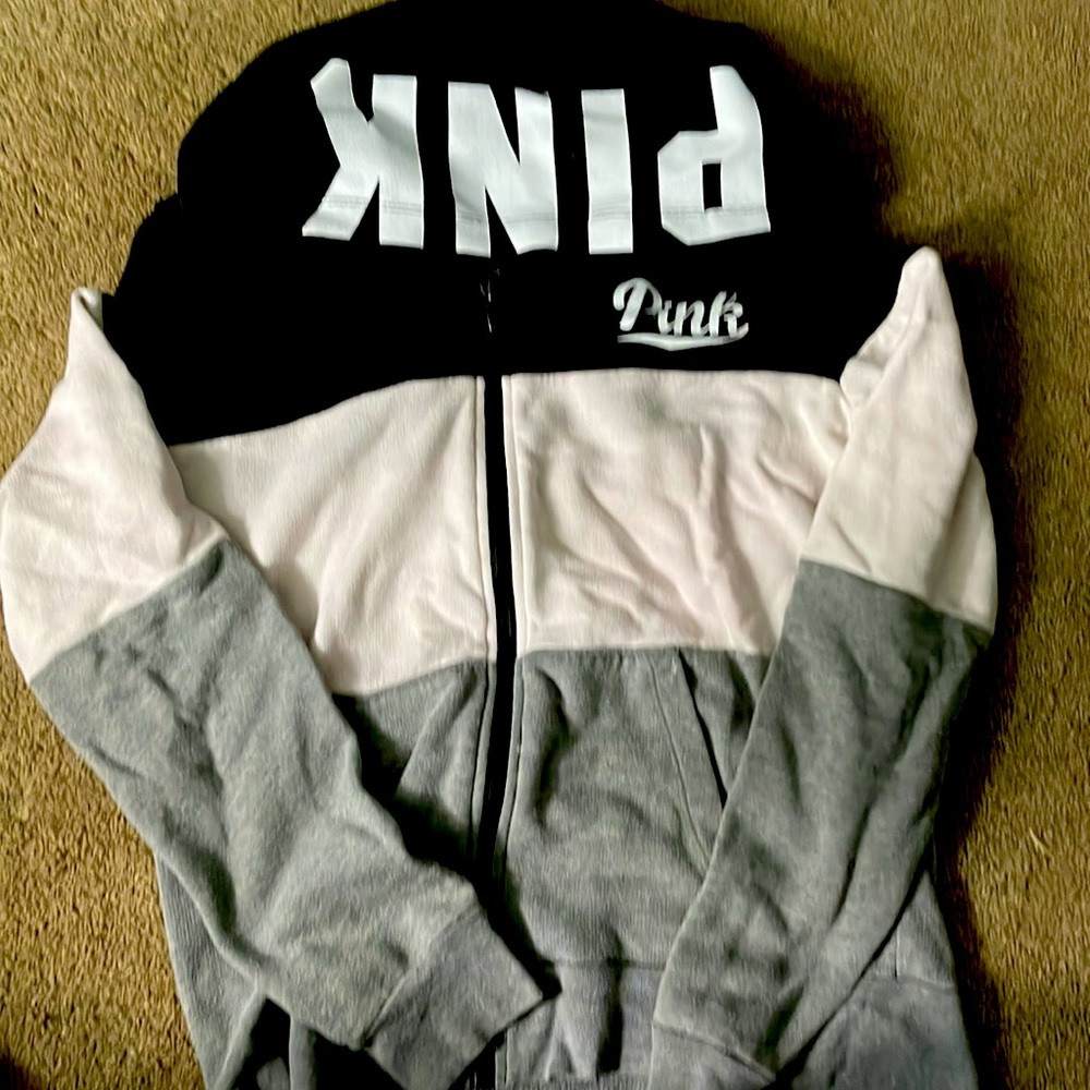 Pink hoodie in good shape
